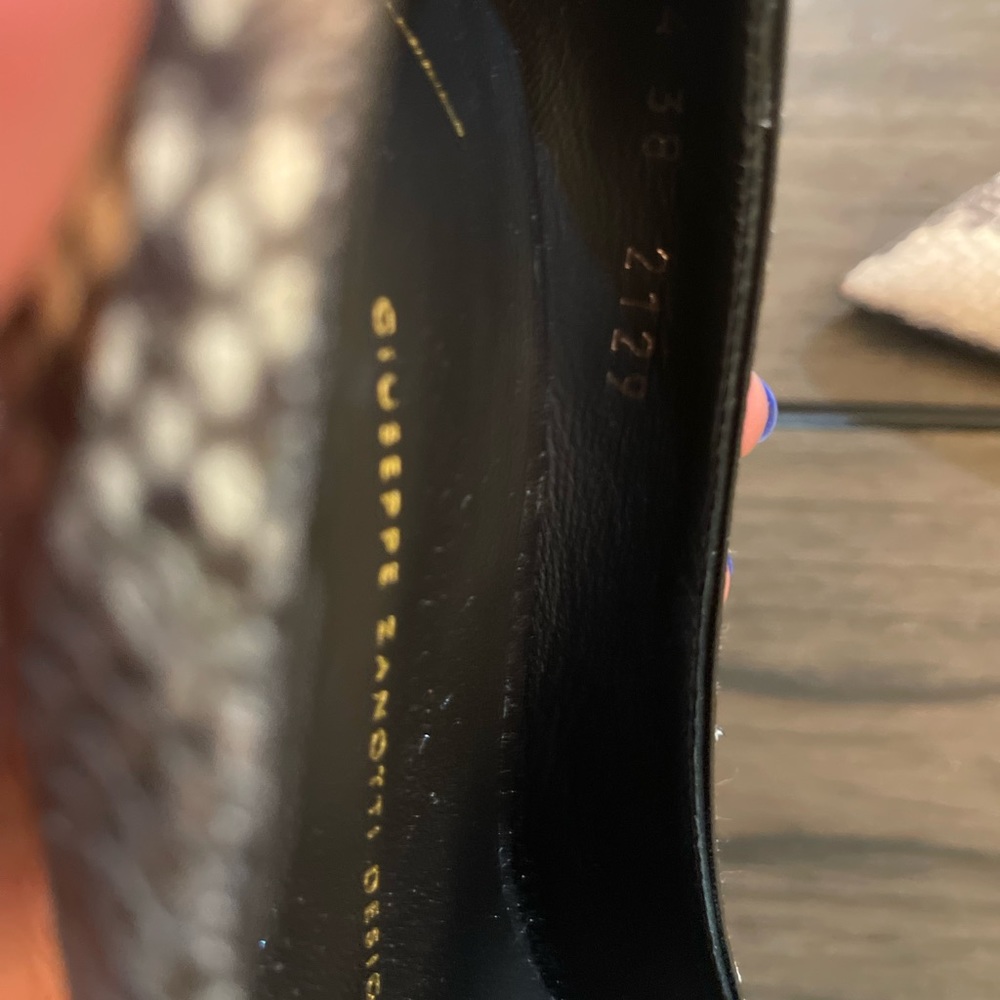 Giuseppe Zanotti Python Print Pumps - image 5